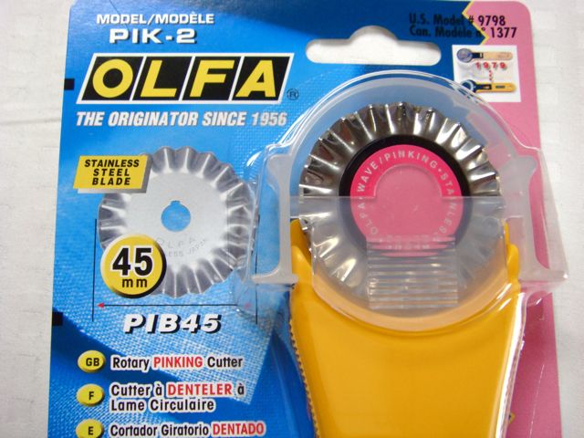 Olfa Decorative Rotary Blade 45mm-pinking : Target